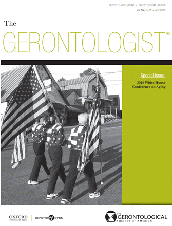 the gerontologist WHCoA special issue cover